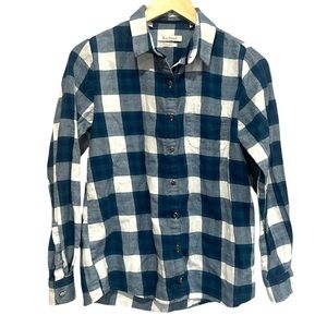 Barbour plaid relaxed fit button down